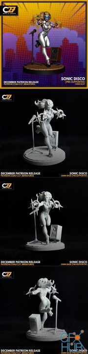 Sonic Disco – 3D Print