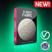Motion Squared – V-Ray Fabric Texture Pack for Cinema 4D