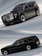 Rolls Royce Hearse Funeral Car