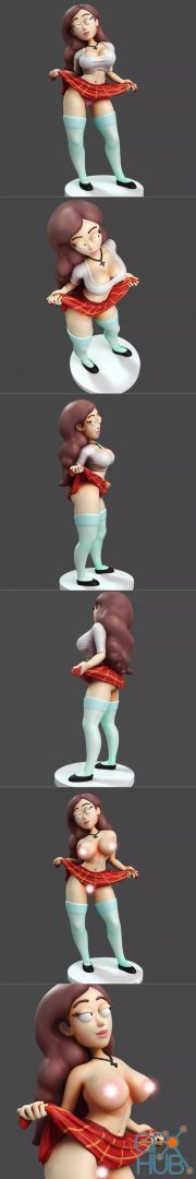 Rick And Morty Tricia Lange – 3D Print