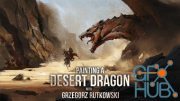 ArtStation – Desert Dragon demo