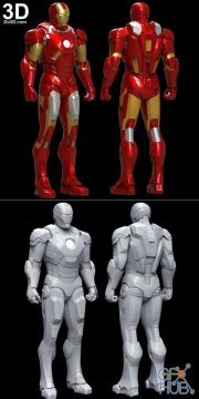 Iron Man MK7 Premium Suit – 3D Print