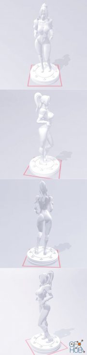 Jessie sexy – 3D Print