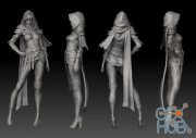 Assassin Girl – 3D Print