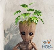 Hero Groot’s Potted Decorations