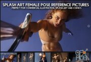 ArtStation Marketplace – 600+ Splash Art Female Pose Reference Pictures for Artists