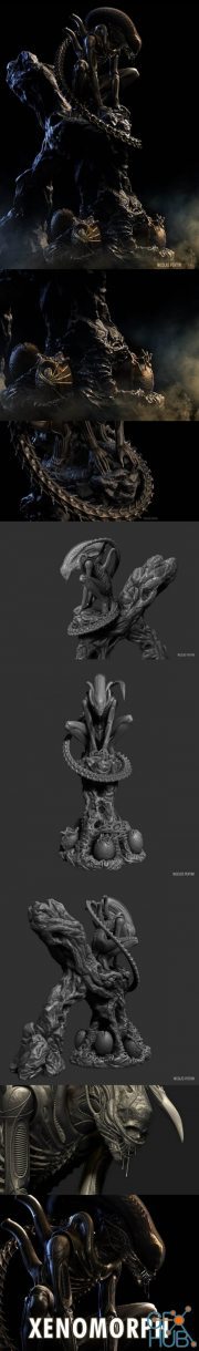 Alien Xenomorph Big Chap – Xenomorph Series