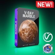 Motion Squared – V-Ray Marble Texture Pack for Cinema 4D