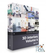 CGAxis Collection 3D Interiors Volume 4