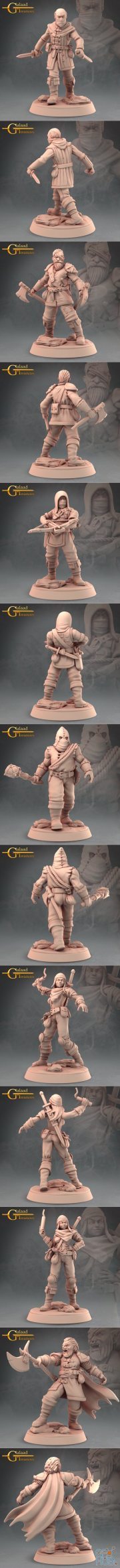 Into The Woods - Bandits – 3D Print