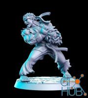 Tatsu - Martial Artist – 3D Print