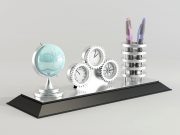 Set of desk objects