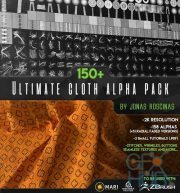 FlippedNormals – 150+ Ultimate Cloth Alpha Pack