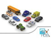 Unity Asset – Mobile Low-Res Car Pack v1.1