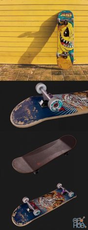Skateboard PBR