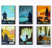 Six «Star Wars» Posters