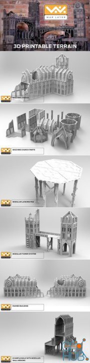 War Layer - Zone One Kickstarter – 3D Print