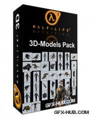 Half-Life 2 3D-models pack