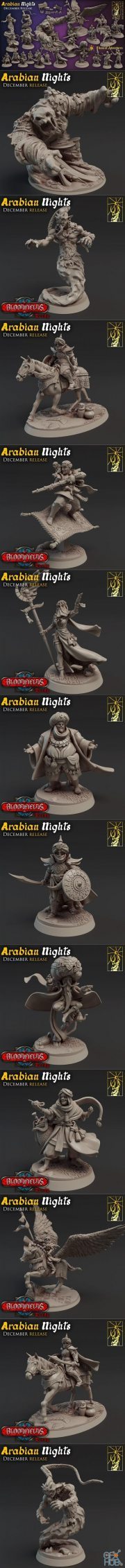 Arabian Nights – 3D Print