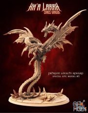 Kn’a Larrh – Chaos Dragon – 3D Print