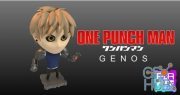 One Punch Man GENOS – 3D Print
