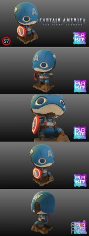 Captain America The First Avenger Version – 3D Print