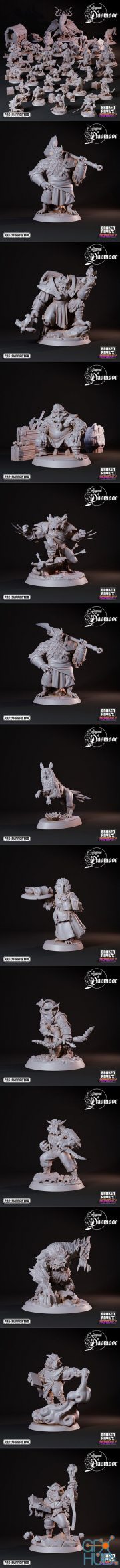 Broken Anvil Miniatures July 2021 – 3D Print