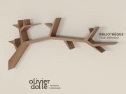 «The branch» shelf by Olivier Dolle