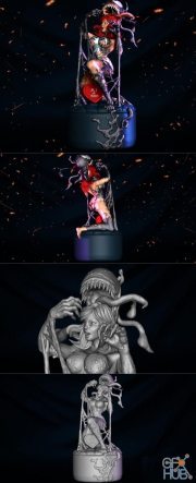 Mary Jane Venom Version – 3D Print