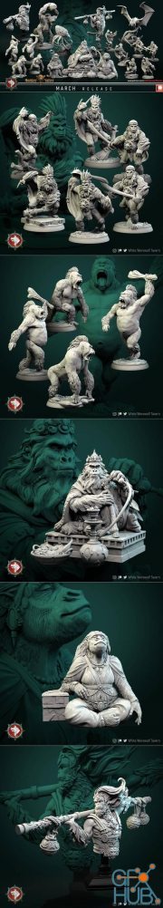 White Werewolf Tavern March 2022 – 3D Print