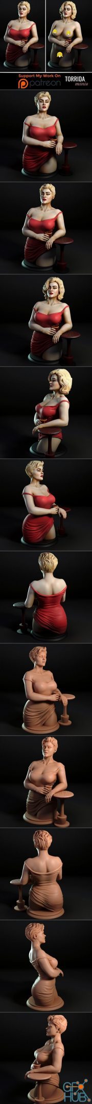 Torrida Minis - Stefania Ferrario – 3D Print