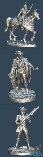 Magitek - Fusilier, Cuirassier, Captain – 3D Print