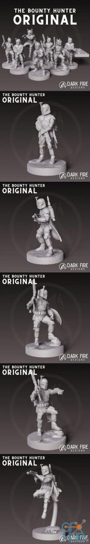 The Bounty Hunter Original – 3D Print