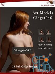 Art Models Ginger040 – Figure Drawing Pose Reference (EPUB)