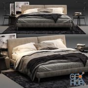 Maxalto Selene Modern Bed