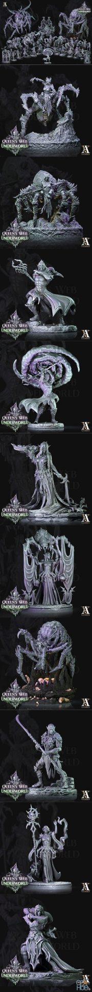 The Queens Web – Underworld – 3D Print