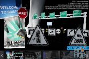 Unreal Engine Marketplace – Road Sign & Billboard Generator Pack