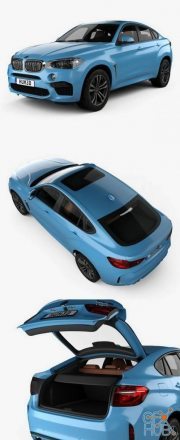 BMW X6 M with HQ interior 2015 car