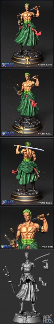 Roronoa Zoro - One Piece – 3D Print