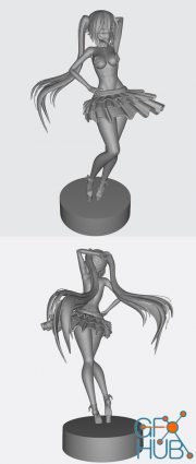 Playful Dancer – 3D Print