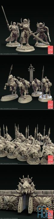 ﻿Orc King Miniature May 2021 – 3D Print