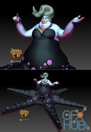 Articulated Ursula v1-2 – 3D Print