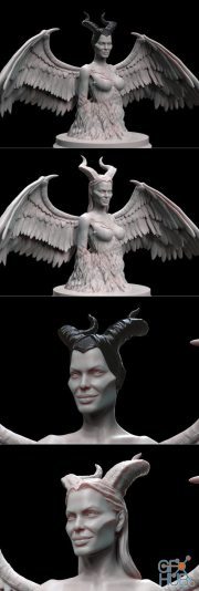 Maleficent – 3D Print