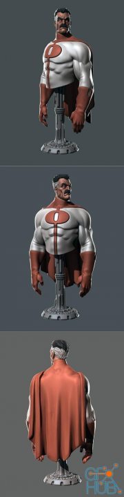 Eastman - Omni Man bust – 3D Print