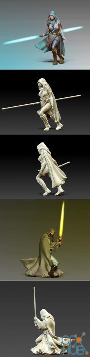 Light Side - Battle Master and Guardian – 3D Print
