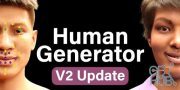 Blender Market – Human Generator V2
