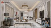 Modern Style Living Room 2020 A069 (Corona)