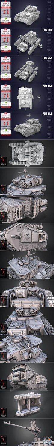 Vulcan Tank – 3D Print