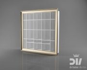 Bookcase 205x205x37 DV homecollection CONTRAST