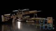 Assault rifle Remington MSR